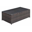 Furniture of America Daley Brown and Beige Rattan Patio Sectional Set