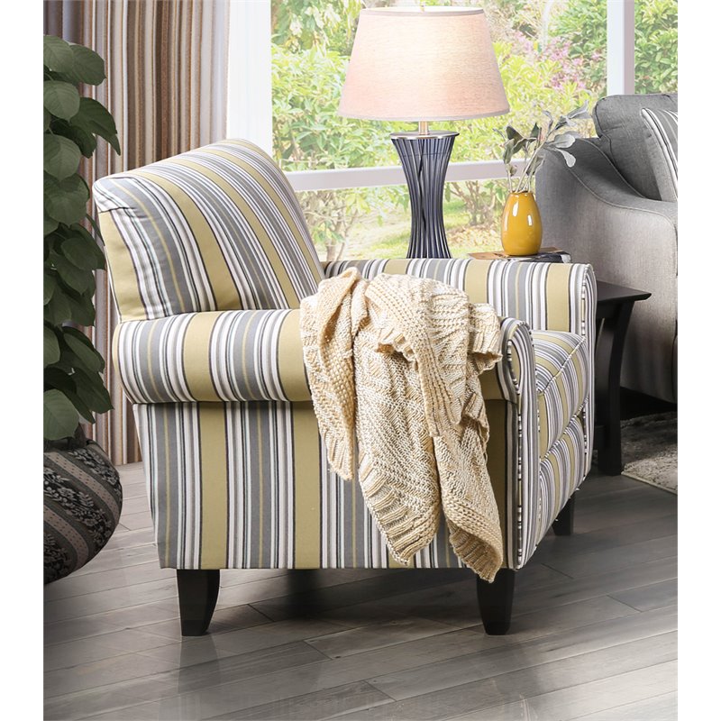 yellow gray chair