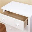 Furniture of America Devon Transitional Solid Wood 2-Drawer Nightstand in White