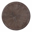 Furniture of America Clyde Wood 5-Piece Round Dining Table Set in Natural