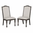 Furniture of America Clyde Wood 5-Piece Round Dining Table Set in Natural