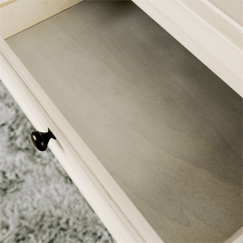 Furniture of America Ronan Wood Counter Height Dining Table in Antique White