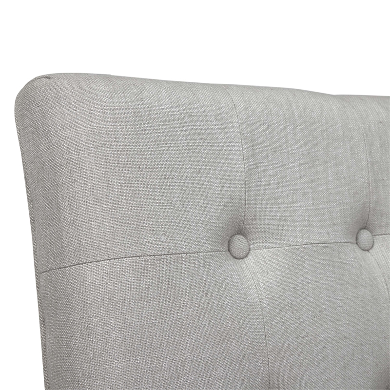 Furniture of America Ronan Antique White Fabric 25-Inch Counter Stool (Set of 2)