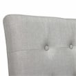 Furniture of America Ronan Antique White Fabric 25-Inch Counter Stool (Set of 2)