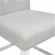 Furniture of America Ronan Antique White Fabric 25-Inch Counter Stool (Set of 2)