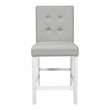 Furniture of America Ronan Wood 5-Piece Counter Height Dining Set in White