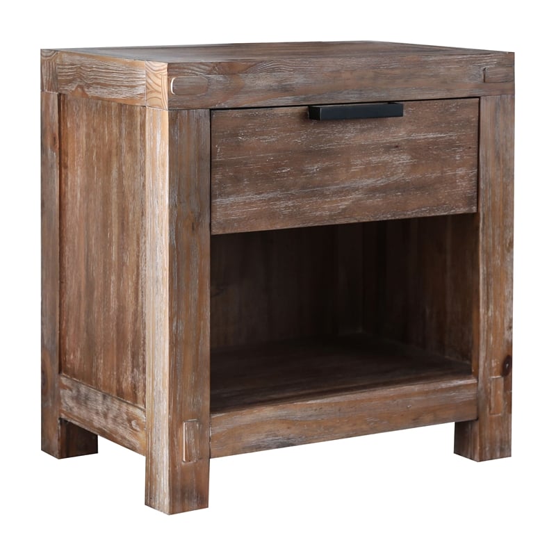 light oak nightstand