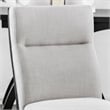 Furniture of America Andy Fabric Padded Dining Side Chair in Beige (Set of 2)