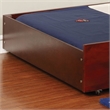Furniture of America Barnes Transitional Wood Twin Storage Trundle in Cherry