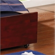 Furniture of America Barnes Transitional Wood Twin Storage Trundle in Cherry