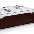 Furniture of America Barnes Transitional Wood Twin XL Trundle in Espresso