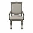 Furniture of America Alstroemeria Wood 9-Piece Extendable Dining Set in Gray
