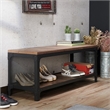 Furniture of America Herk Industrial Wood Multi Purpose Bench in Reclaimed Oak