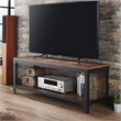 Furniture of America Herk Industrial Wood Multi Purpose Bench in Reclaimed Oak