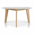 Furniture of America Bok Modern Chic Metal Tray-Top Coffee Table in White
