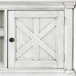 Furniture of America Vallie Cottage Wood 60-Inch TV Stand in Antique White