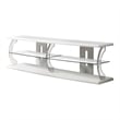 Furniture of America Jerry Contemporary Wood Storage 60-Inch TV Stand in White