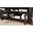 Furniture of America Madeline Transitional Solid Wood 72-Inch TV Stand in Gray