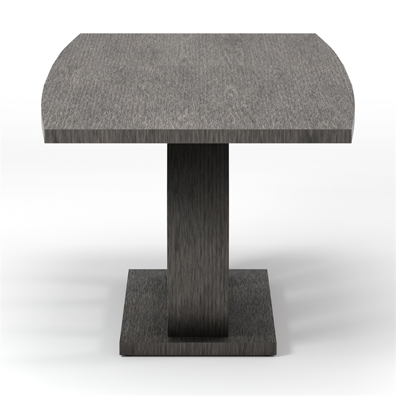 Furniture of America Gudra Contemporary Wood Rectangle Dining Table in Gray