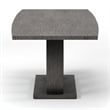 Furniture of America Gudra Contemporary Wood Rectangle Dining Table in Gray