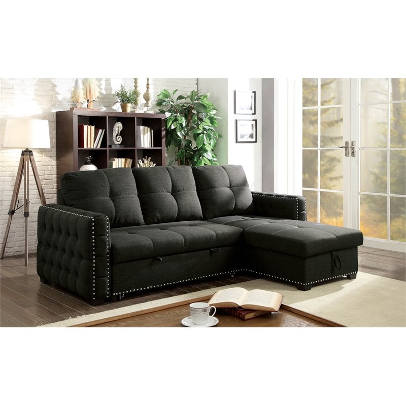 Tufted deals sleeper sectional