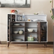 Furniture of America Reid Modern Wood Multi-Storage Buffet in White