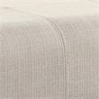 Furniture of America Braden Contemporary Fabric Accent Bench in Ivory