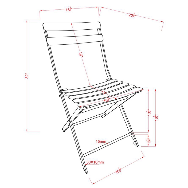 Furniture of America Mina Metal Side Chair in Silver Gun Metal (Set of 2)
