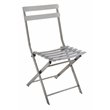 Furniture of America Mina Metal Side Chair in Silver Gun Metal (Set of 2)