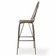 Furniture of America Chelsea Metal Windsor Bar Stool in Bronze (Set of 2)