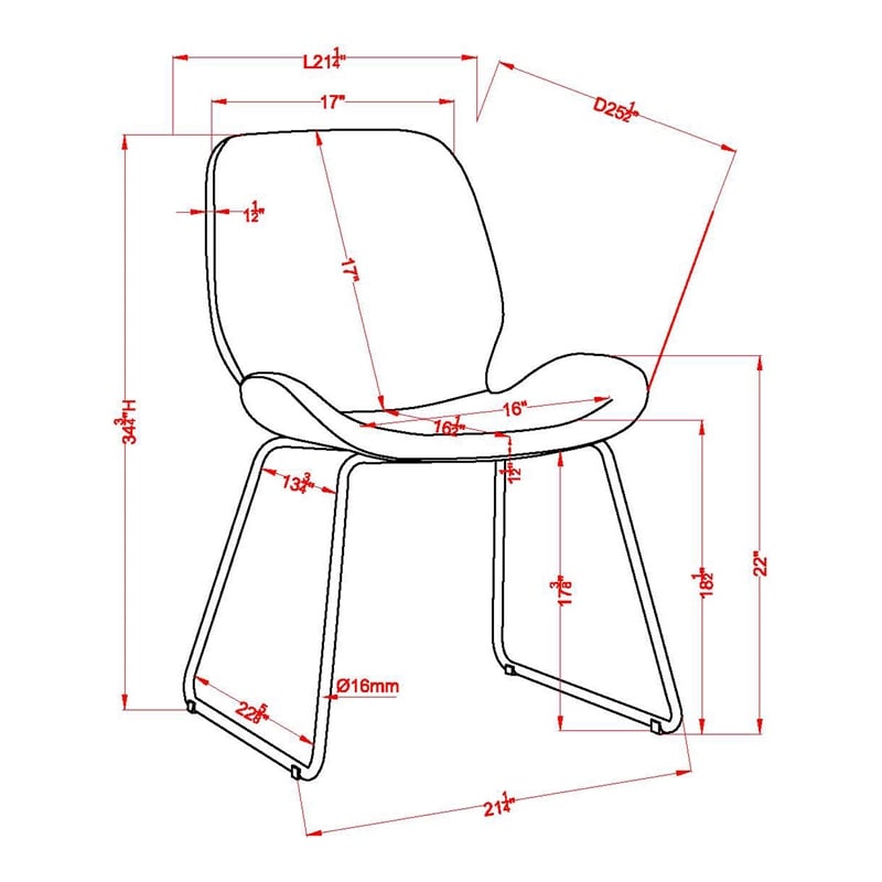 Furniture of America Shara Faux Leather Upholstered Accent Chair in Black