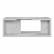 Furniture of America Lenu Contemporary Wood Storage Coffee Table in White