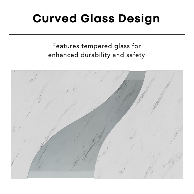 Furniture of America Lenu Contemporary Wood Storage Coffee Table in White