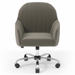 Furniture of America Allenton Fabric Adjustable Office Chair in Brown