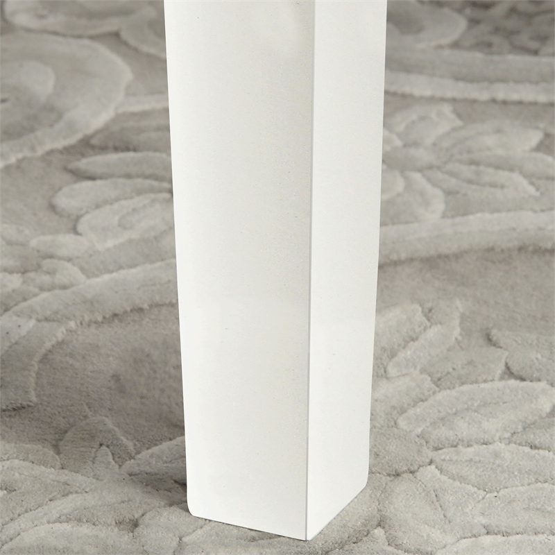 Furniture of America Aleana Contemporary Wood 3-Piece Vanity Set in White