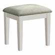 Furniture of America Modaz Wood Flip-Top 3-Piece Vanity Set in White