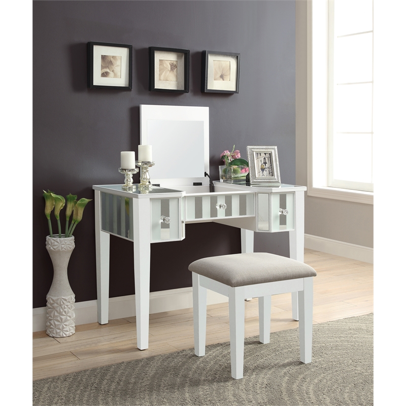 Vanity set in gold patina ac 007. cymax stores