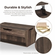 Furniture of America Edwards Wood Lift-Top Coffee Table in Reclaimed Oak