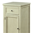 Furniture of America Jennifer Wood 1-Drawer Side Table in Antique White