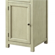 Furniture of America Jennifer Wood 1-Drawer Side Table in Antique White