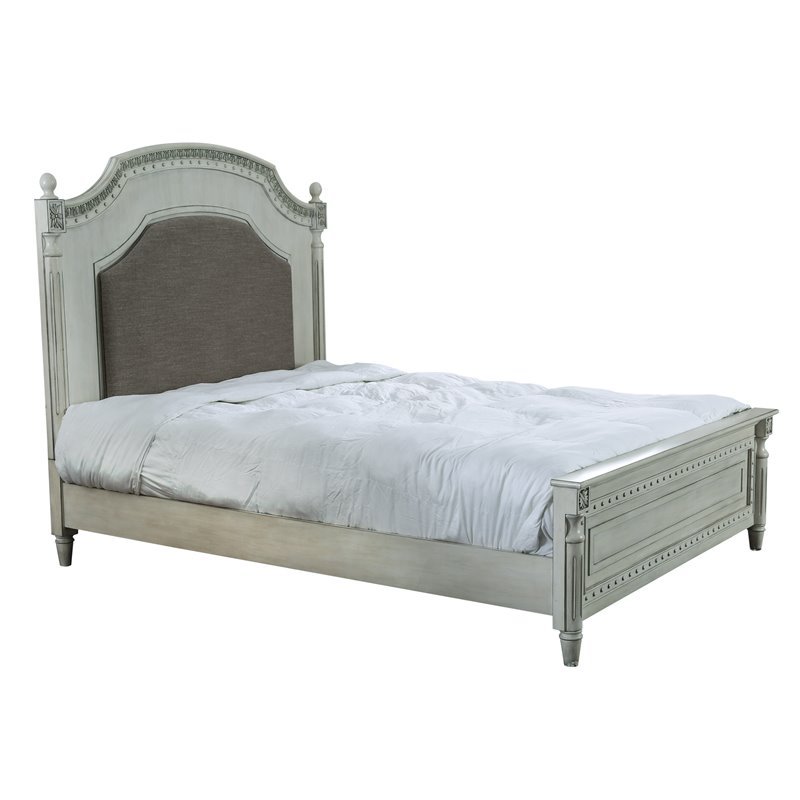 Furniture Of America Theon Transitional, Antique Queen Bed