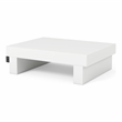 Furniture of America Krister Contemporary Wood Nightstand with USB Post in White