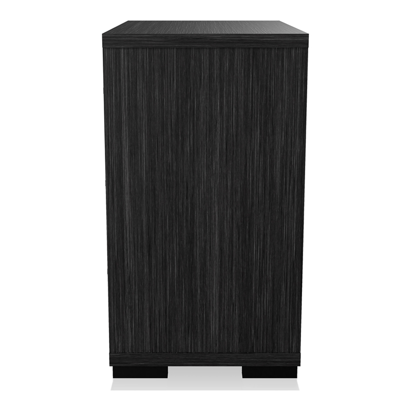 Furniture of America Henly Contemporary Wood 3-Drawer Nightstand in Warm Gray