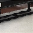 Furniture of America Viktoria Traditional Wood Tufted Bedroom Bench in Black