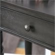 Furniture of America Humphry Transitional Wood 2-Drawer Writing Desk in Gray