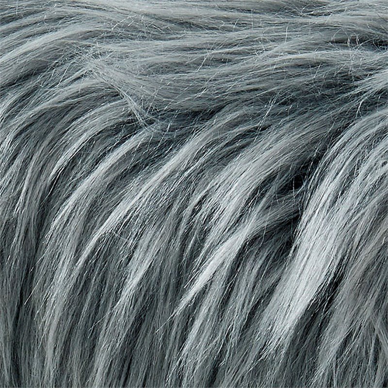 Furniture of America Raven II Contemporary Fabric Upholstered Bench in Gray