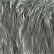 Furniture of America Raven I Contemporary Fabric Upholstered Ottoman in Gray