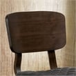 Furniture of America Jaykub Walnut Mid-century Wood Side Chair (Set of 2)