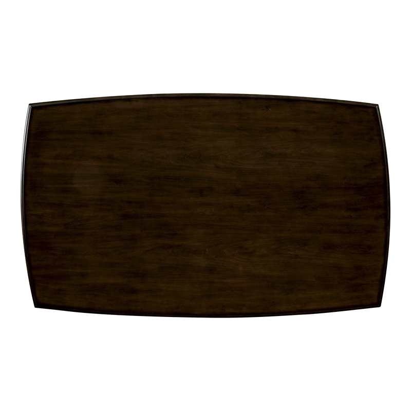 Furniture of America Angie Transitional Wood Dining Table in Satin Walnut