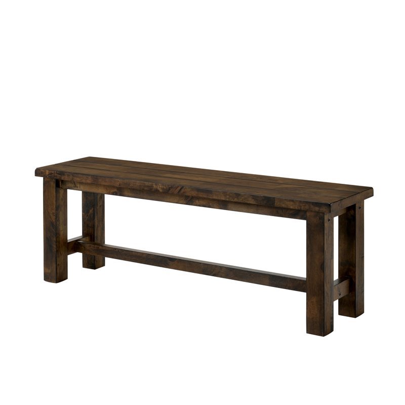 Furniture Of America Belton I Transitional Dining Bench In Rustic
